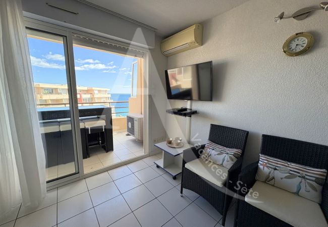 Ferienwohnung in Sète - 209 / GRAND T2 VUE MER AVEC PISCINE ET CLIM SÉJOUR Ferienwohnung in Sète - 209 / GRAND T2 VUE MER AVEC PISCINE ET CLIM SÉJOUR