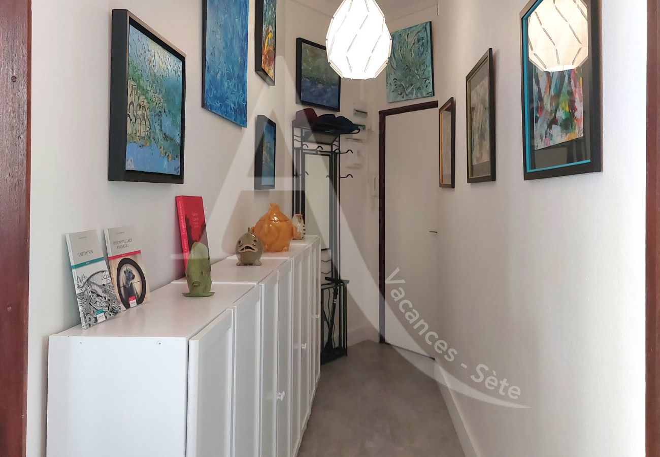 Ferienwohnung in Sète - 158 / APT ET TERRASSE D'EXCEPTION, WI-FI ET GARAGE