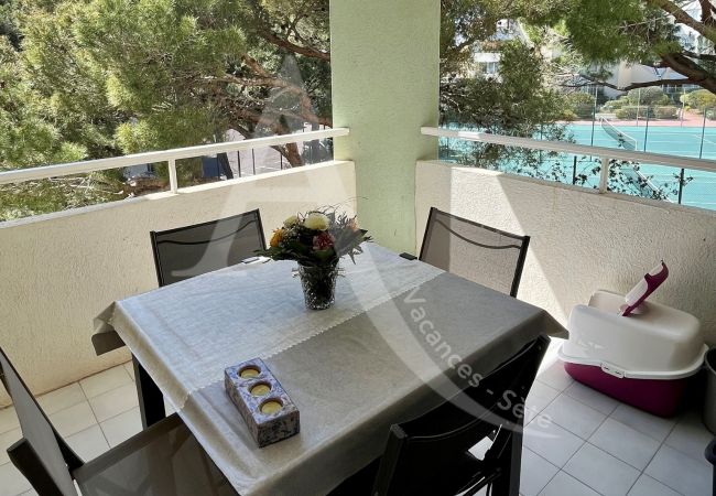  in Sète - 186 / T2 AVEC CLIM SÉJOUR, WI-FI ET ACCÈS TENNIS