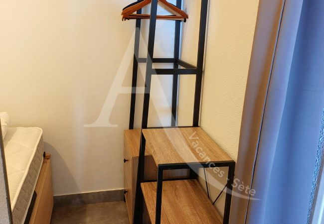 Ferienwohnung in Sète - 145 / T2 VUE MER AVEC PARKING ET CLIM SÉJOUR Ferienwohnung in Sète - 145 / T2 VUE MER AVEC PARKING ET CLIM SÉJOUR