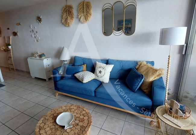Ferienwohnung in Sète - 355 / T3 VUE MER DEGAGÉE AVEC PISCINE ET GARAGE Ferienwohnung in Sète - 355 / T3 VUE MER DEGAGÉE AVEC PISCINE ET GARAGE