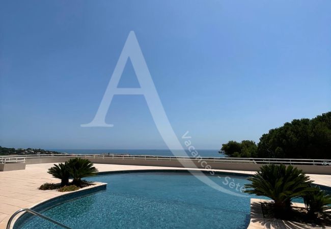 Ferienwohnung in Sète - 355 / T3 VUE MER DEGAGÉE AVEC PISCINE ET GARAGE Ferienwohnung in Sète - 355 / T3 VUE MER DEGAGÉE AVEC PISCINE ET GARAGE