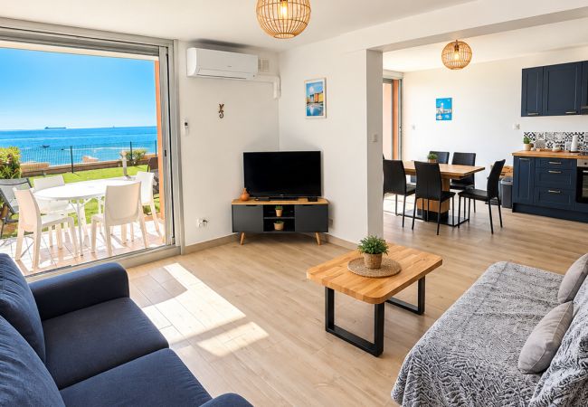 Ferienwohnung in Sète - 506 /  T3 AVEC WIFI, PISCINE, PARKING CLIM