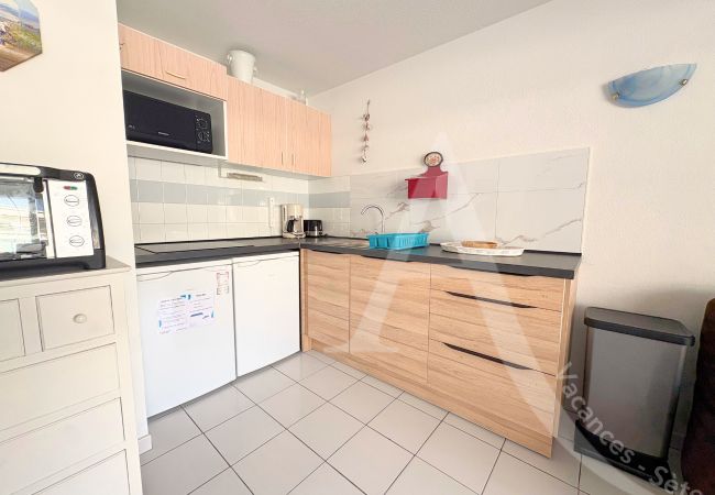 Apartment in Sète - 233 / T3 AVEC LARGE TERRASSE ET GARAGE