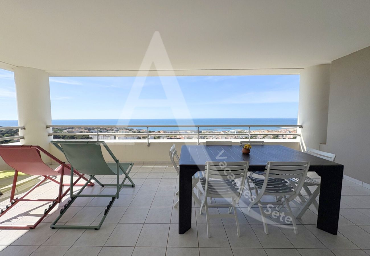 Apartment in Sète - 045 / T4 AVEC PISCINE, PARKING, CLIM ET WI-FI Apartment in Sète - 045 / T4 AVEC PISCINE, PARKING, CLIM ET WI-FI