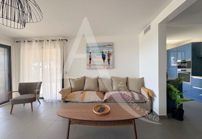 Apartamento en Sète - 250 / SUPERBE T4 CLIMATISÉ EN FRONT DE MER Apartamento en Sète - 250 / SUPERBE T4 CLIMATISÉ EN FRONT DE MER
