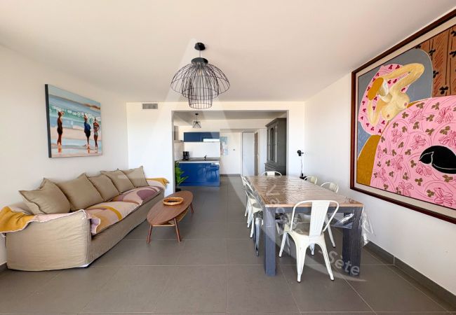 Apartamento en Sète - 250 / SUPERBE T4 CLIMATISÉ EN FRONT DE MER Apartamento en Sète - 250 / SUPERBE T4 CLIMATISÉ EN FRONT DE MER