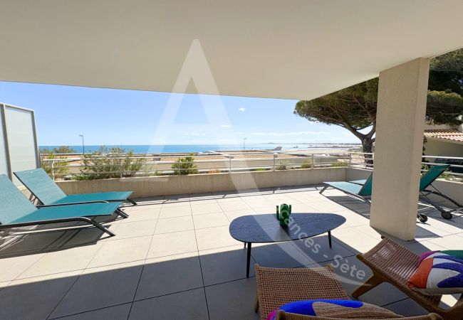 Apartamento en Sète - 250 / SUPERBE T4 CLIMATISÉ EN FRONT DE MER Apartamento en Sète - 250 / SUPERBE T4 CLIMATISÉ EN FRONT DE MER