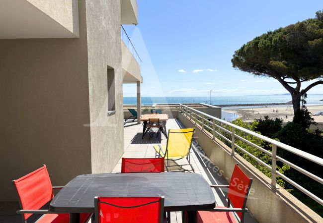 Apartamento en Sète - 250 / SUPERBE T4 CLIMATISÉ EN FRONT DE MER Apartamento en Sète - 250 / SUPERBE T4 CLIMATISÉ EN FRONT DE MER