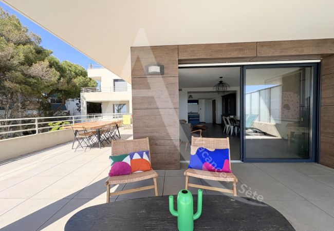 Apartamento en Sète - 250 / SUPERBE T4 CLIMATISÉ EN FRONT DE MER Apartamento en Sète - 250 / SUPERBE T4 CLIMATISÉ EN FRONT DE MER