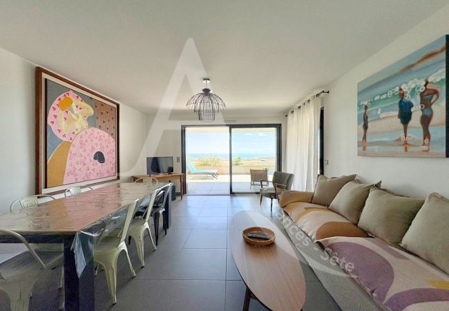 Apartamento en Sète - 250 / SUPERBE T4 CLIMATISÉ EN FRONT DE MER Apartamento en Sète - 250 / SUPERBE T4 CLIMATISÉ EN FRONT DE MER