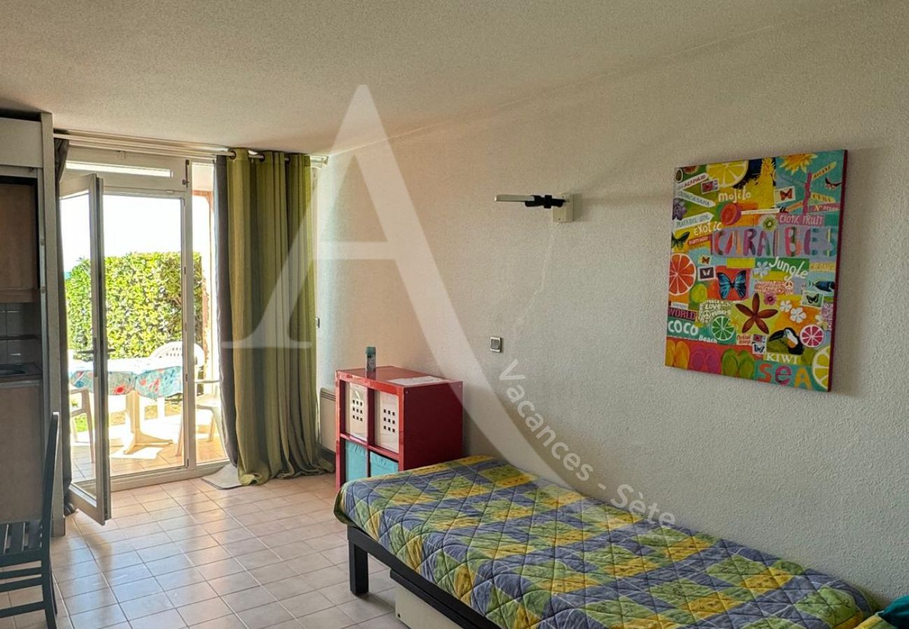 Estudio en Sète - 165 / STUDIO VUE MER AVEC PARKING ET PISCINE