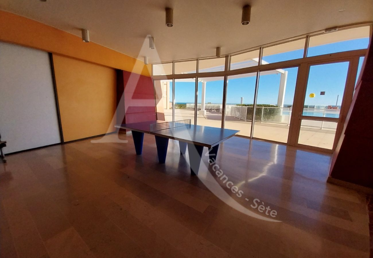 Estudio en Sète - 165 / STUDIO VUE MER AVEC PARKING ET PISCINE