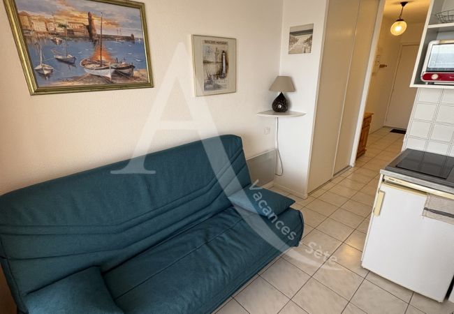 Apartamento en Sète - 033 / T2 AVEC PARKING, PISCINE ET VUE MER Apartamento en Sète - 033 / T2 AVEC PARKING, PISCINE ET VUE MER