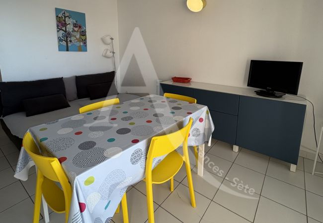 Apartamento en Sète - 222 / T2 AVEC TERRASSE VUE MER ET PISCINE Apartamento en Sète - 222 / T2 AVEC TERRASSE VUE MER ET PISCINE