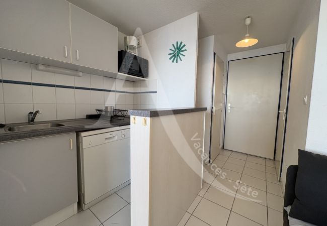 Apartamento en Sète - 222 / T2 AVEC TERRASSE VUE MER ET PISCINE Apartamento en Sète - 222 / T2 AVEC TERRASSE VUE MER ET PISCINE