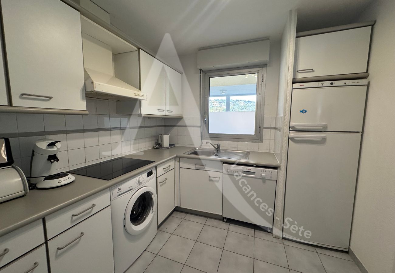 Apartamento en Sète - 276 / SPACIEUX T3 PROCHE PLAGES ET ACCÈS TENNIS