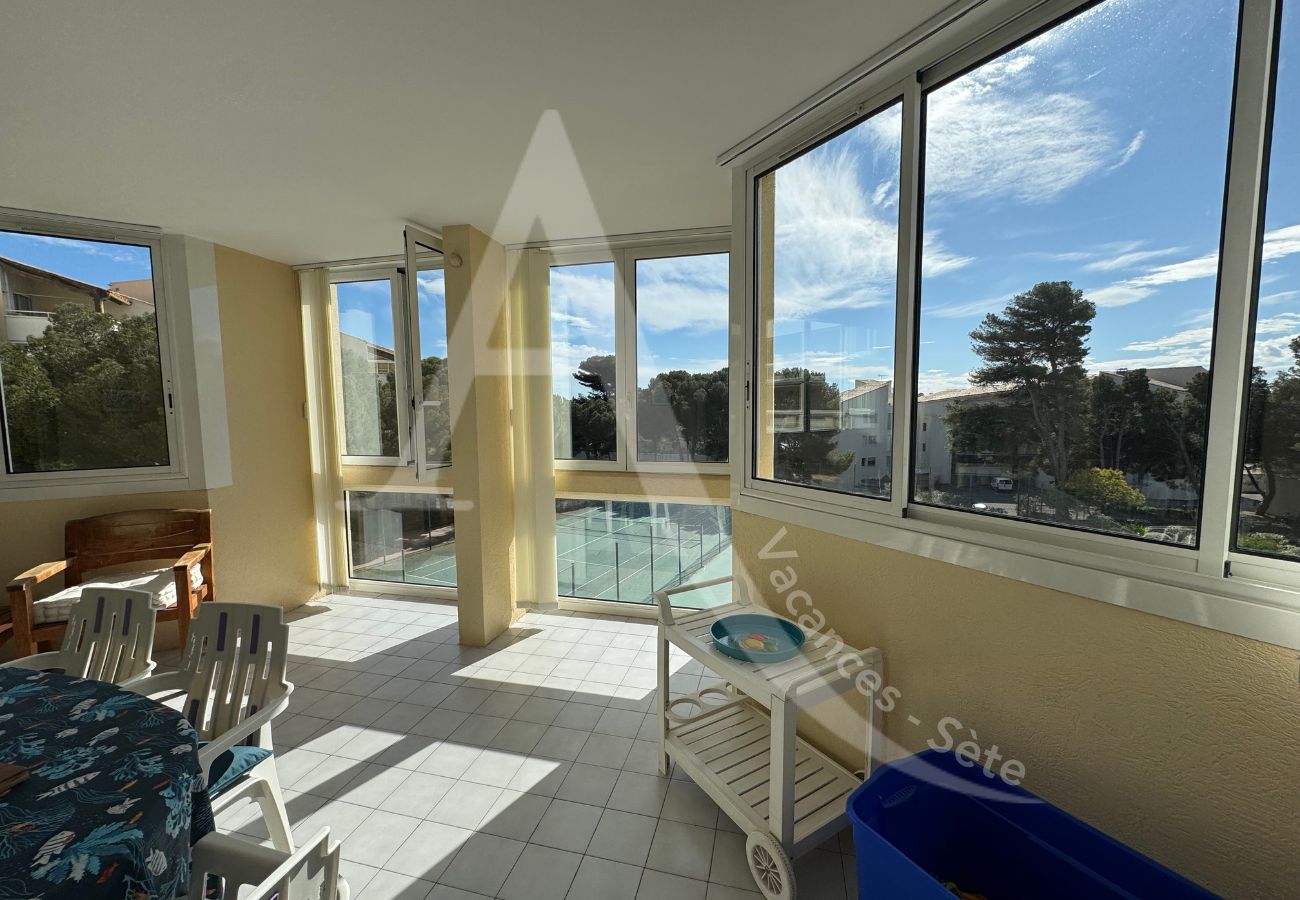 Apartamento en Sète - 276 / SPACIEUX T3 PROCHE PLAGES ET ACCÈS TENNIS