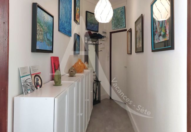 Apartamento en Sète - 158 / APT ET TERRASSE D'EXCEPTION, WI-FI ET GARAGE Apartamento en Sète - 158 / APT ET TERRASSE D'EXCEPTION, WI-FI ET GARAGE