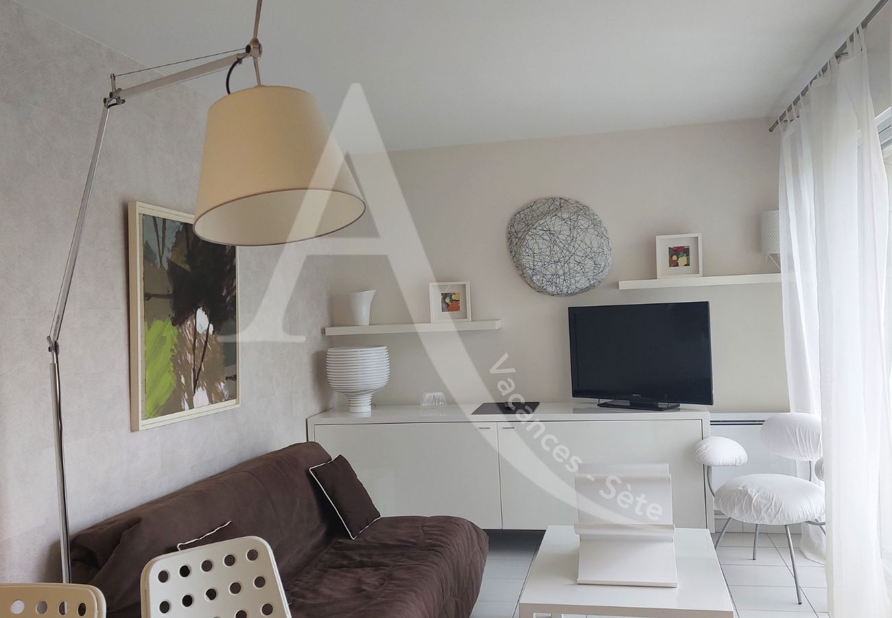 Apartamento en Sète - 098/T2 DUPLEX, 2 TERRASSES, CLIM ET PARKING Apartamento en Sète - 098/T2 DUPLEX, 2 TERRASSES, CLIM ET PARKING