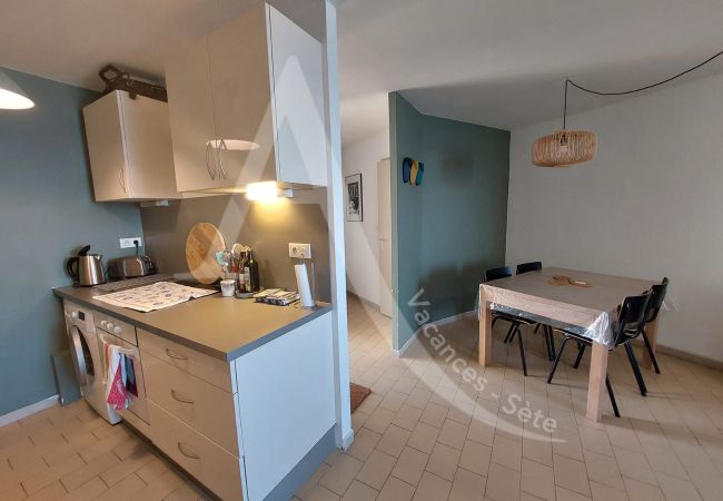 Apartamento en Sète - 220 / SPACIEUX T3 VUE MER AVEC PARKING Apartamento en Sète - 220 / SPACIEUX T3 VUE MER AVEC PARKING
