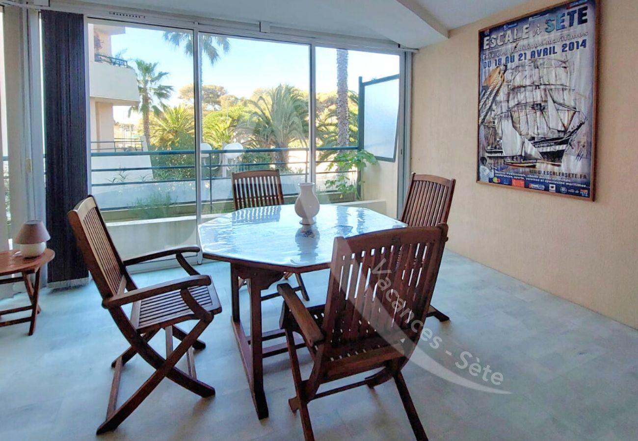 Apartamento en Sète - 046 / T2 RDC, WIFI GARAGE ET PISCINE Apartamento en Sète - 046 / T2 RDC, WIFI GARAGE ET PISCINE