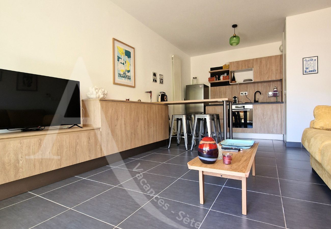 Apartamento en Sète - 031/T2 AVEC TERRASSE ET PLACE DE PARKING