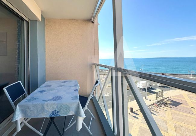 Apartamento en Sète - 141 / T2 VUE MER, PISCINE, PROCHE CENTRE