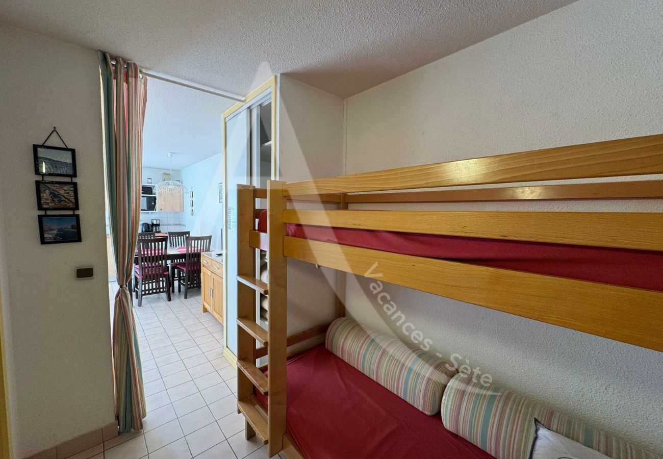 Studio a Sète - 208 / STUDIO AVEC PARKING, PISCINE ET VUE MER