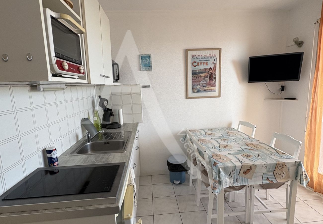 Appartamento a Sète - 033 / T2 AVEC PARKING, PISCINE ET VUE MER