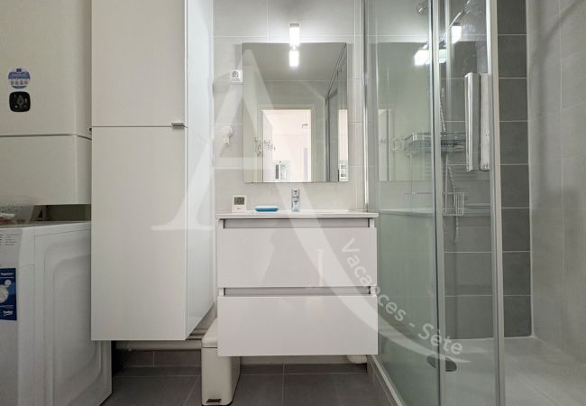 Appartamento a Sète - 285 / T2 CLASSÉ AVEC TERRASSE VUE MER ET PISCINE Appartamento a Sète - 285 / T2 CLASSÉ AVEC TERRASSE VUE MER ET PISCINE