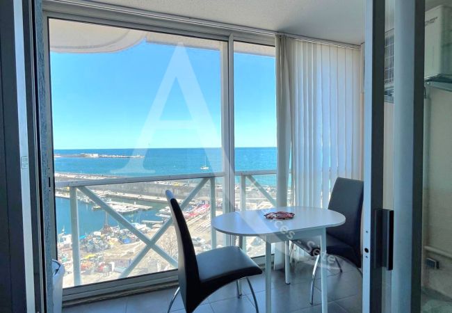 Appartamento a Sète - 025 / T2 AVEC CLIM SALON, PISCINE ET VUE MER Appartamento a Sète - 025 / T2 AVEC CLIM SALON, PISCINE ET VUE MER
