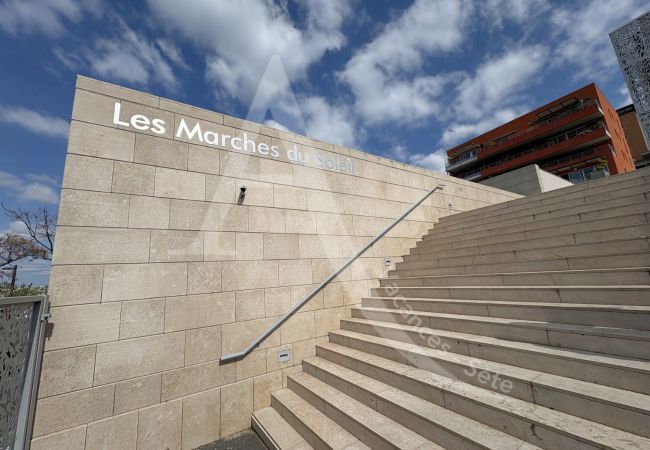 Appartamento a Sète - 214 / T3 CLASSÉ AVEC GARAGE, PISCINE ET WI-FI Appartamento a Sète - 214 / T3 CLASSÉ AVEC GARAGE, PISCINE ET WI-FI