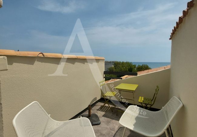 Appartamento a Sète - 098/T2 DUPLEX, 2 TERRASSES, CLIM ET PARKING Appartamento a Sète - 098/T2 DUPLEX, 2 TERRASSES, CLIM ET PARKING
