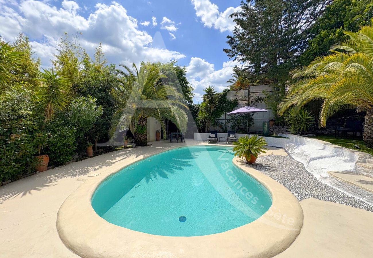 Villa a Sète - 061 / VILLA CLIMATISEE PISCINE PRIVEE ET WI-FI Villa a Sète - 061 / VILLA CLIMATISEE PISCINE PRIVEE ET WI-FI