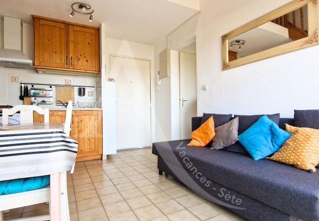  a Sète - 044/T3 DUPLEX, BALCON AVEC VUE ET PARKING