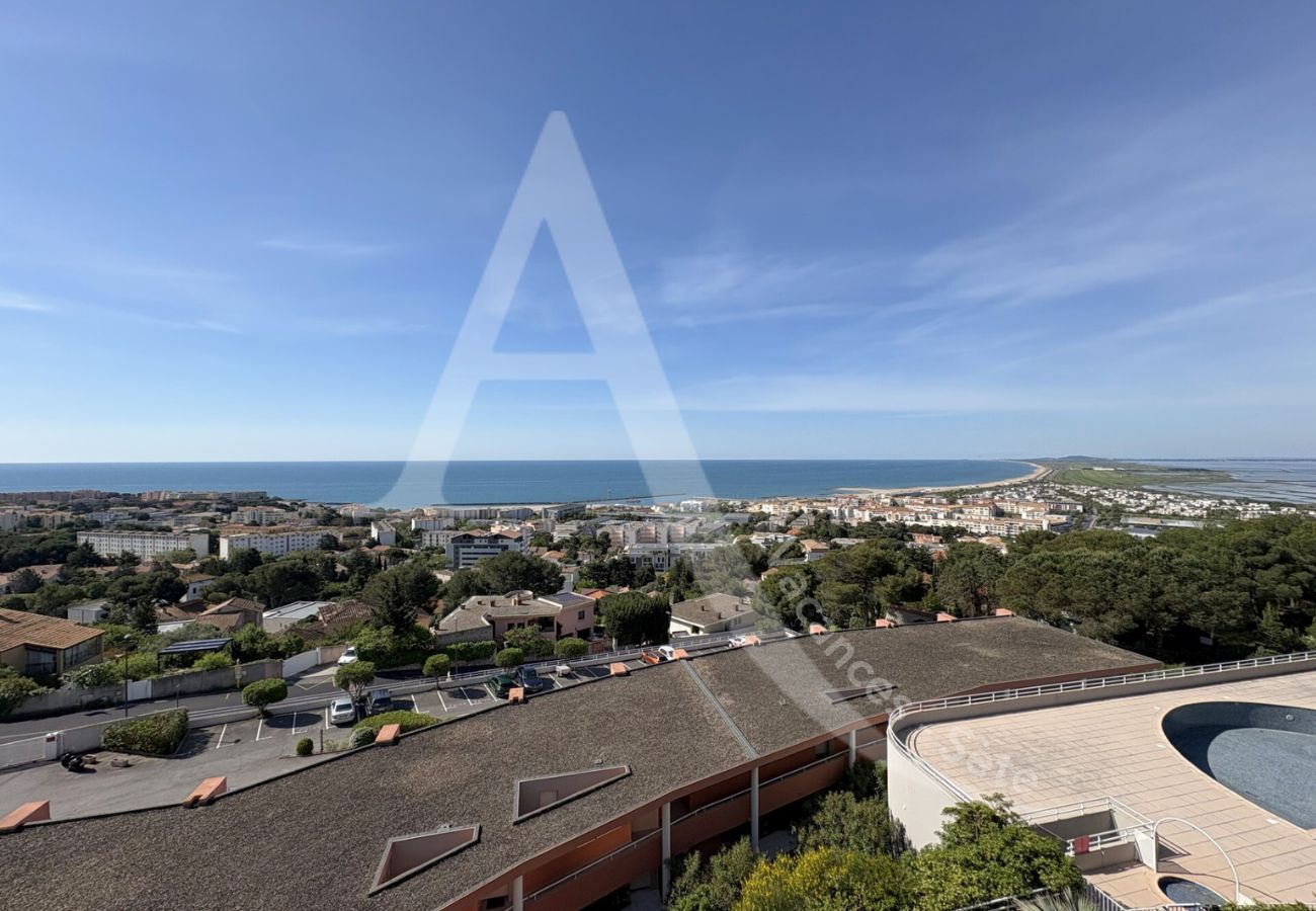 Appartement à Sète - 045 / T4 AVEC PISCINE, PARKING, CLIM ET WI-FI Appartement à Sète - 045 / T4 AVEC PISCINE, PARKING, CLIM ET WI-FI