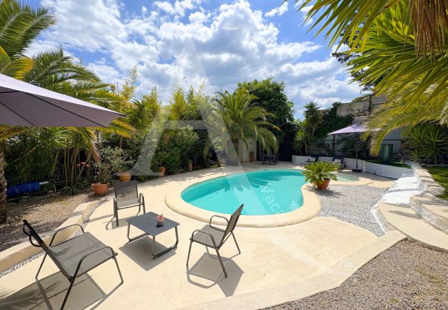 Villa à Sète - 061 / VILLA CLIMATISEE PISCINE PRIVEE ET WI-FI Villa à Sète - 061 / VILLA CLIMATISEE PISCINE PRIVEE ET WI-FI