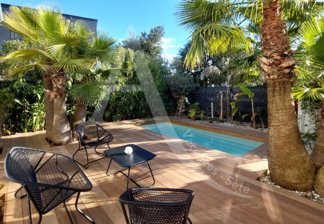 Villa à Sète - 016 / VILLA COSY 3* CLIMATISÉE ET PISCINE PRIVÉE Villa à Sète - 016 / VILLA COSY 3* CLIMATISÉE ET PISCINE PRIVÉE