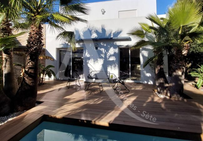 Villa à Sète - 016 / VILLA COSY 3* CLIMATISÉE ET PISCINE PRIVÉE Villa à Sète - 016 / VILLA COSY 3* CLIMATISÉE ET PISCINE PRIVÉE