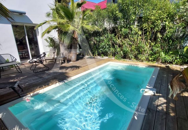Villa à Sète - 016 / VILLA COSY 3* CLIMATISÉE ET PISCINE PRIVÉE Villa à Sète - 016 / VILLA COSY 3* CLIMATISÉE ET PISCINE PRIVÉE