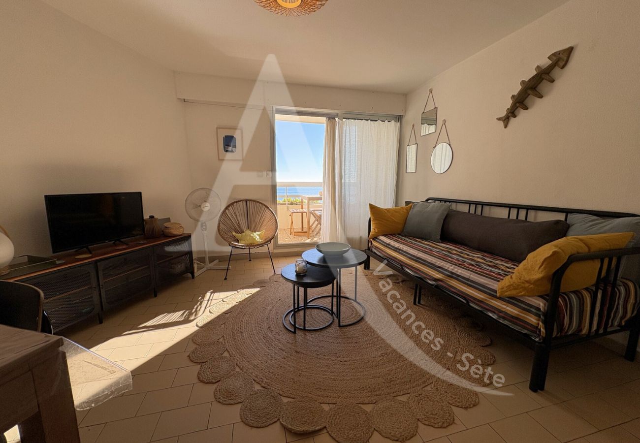 Appartement à Sète - 220 / SPACIEUX T3 VUE MER AVEC PARKING Appartement à Sète - 220 / SPACIEUX T3 VUE MER AVEC PARKING