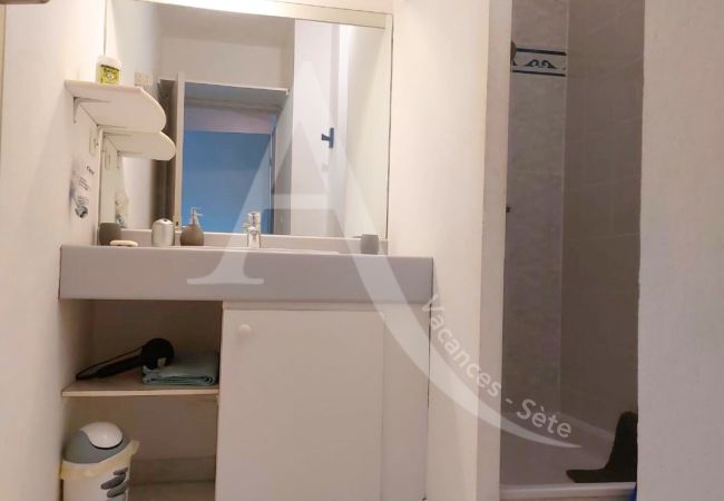 Appartement à Sète - 046 / T2 RDC, WIFI GARAGE ET PISCINE Appartement à Sète - 046 / T2 RDC, WIFI GARAGE ET PISCINE